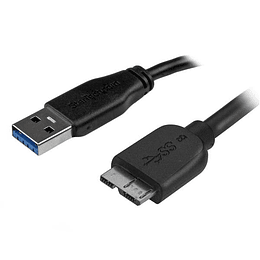 Cable micro USB 3.0 delgado de 2m