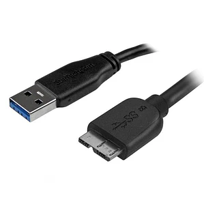 Cable micro USB 3.0 delgado de 2m