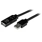 Cable 15m Extensión Alargador USB 2.0 Activo Amplificado - Macho a Hembra USB A - Negro - Miniatura 1