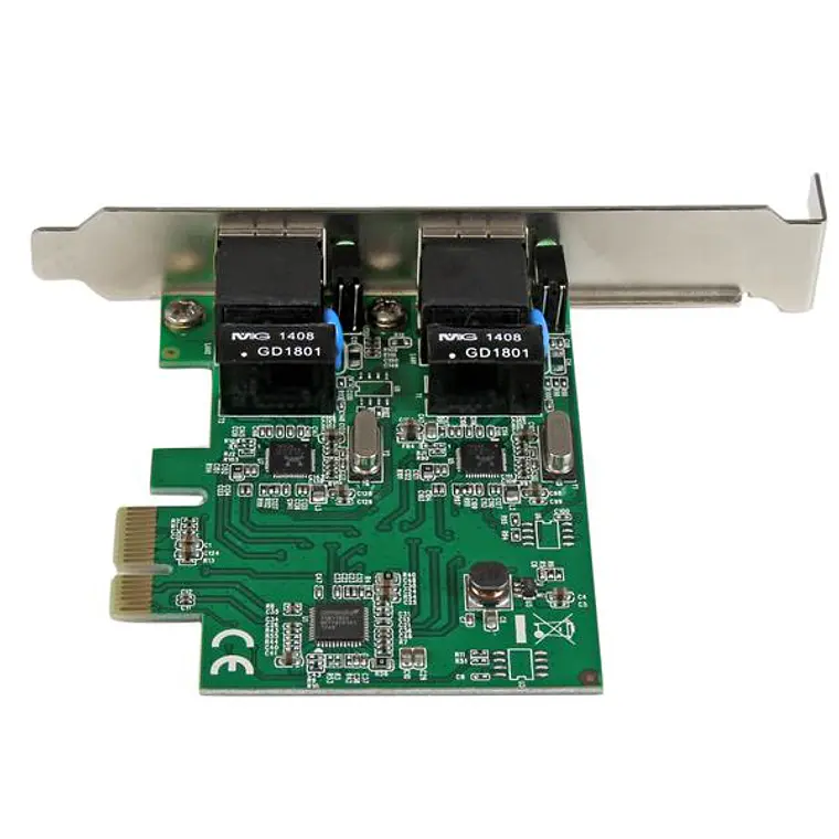 Tarjeta PCI-E Gigabit Ethernet 2 Puertos 4