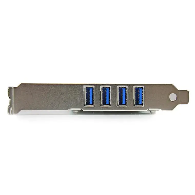 Tarjeta Adaptador PCI Express PCI-E USB 3.0 con UASP de 4 Puertos - Alimentación SATA 3