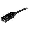 Cable 15m Extensión Alargador USB 2.0 Activo Amplificado - Macho a Hembra USB A - Negro