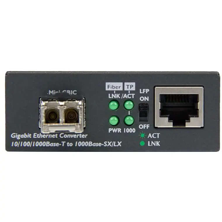 Conversor Medios Fibra LC Multimodo 550m 3