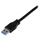 Cable USB-A a USB-B Startech, Largo 2m, Negro - Miniatura 2