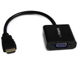 Adaptador Conversor de Video HDMI a VGA HD15 - Cable Convertidor - 1920x1200 - 1080p