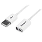 Cable 3m Alargador USB Blanco - Miniatura 1