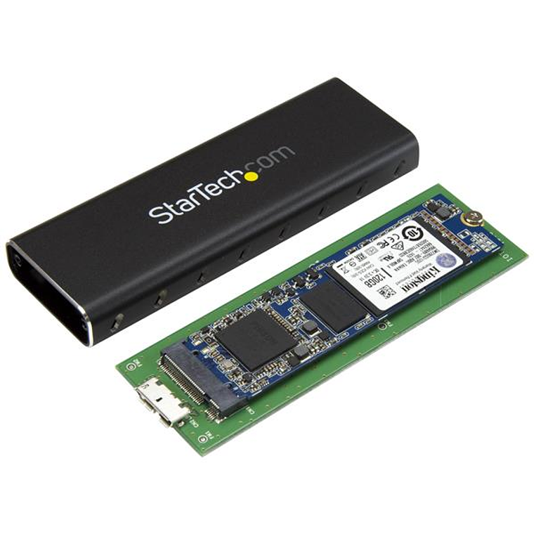 Adaptador SSD M.2 a USB 3.0 UASP con Carcasa Protectora - Conversor NGFF de Unidad SSD 4