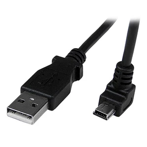 Cable 2m USB A a Mini B Abajo