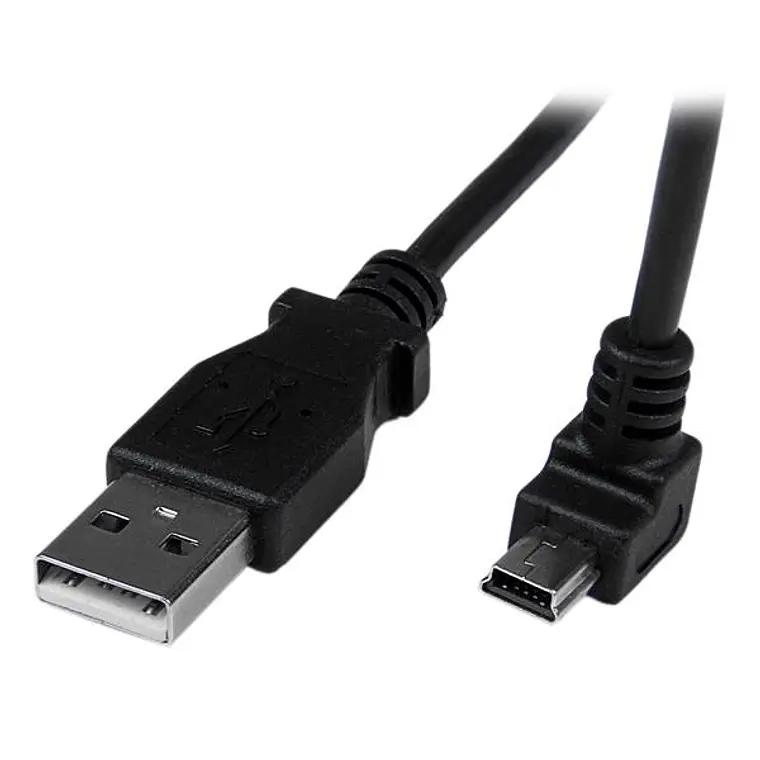 Cable 2m USB A a Mini B Abajo 1