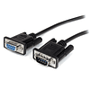 Cable 1m Extensión Directo Straight Through Serial RS232 Video EGA DB9 Macho a Hembra