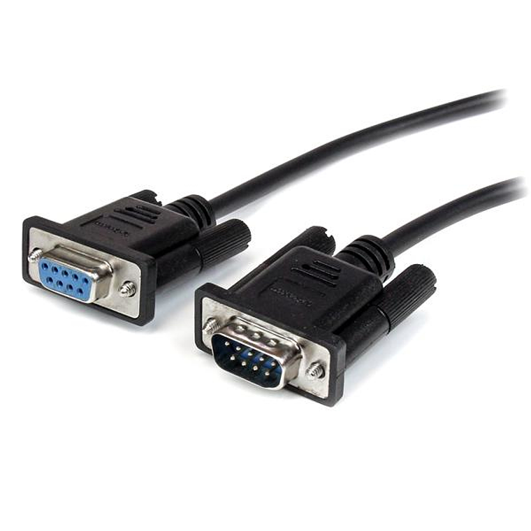 Cable 3m Extensión Directo Straight Through Serial RS232 Video EGA DB9 Macho a Hembra 1