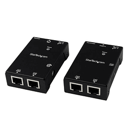 Kit Extensor Video Audio HDMI por Cable UTP Ethernet Cat5 Cat6 RJ45 con Power over Cable - 50m