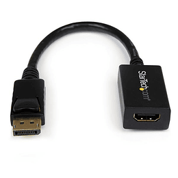 Adaptador Conversor de Video DisplayPort a HDMI - Convertidor DP Pasivo - 1920x1200