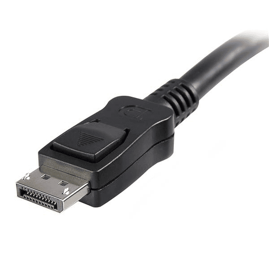 Cable DisplayPort 1.2 4K con Cierre de Seguridad, 1.8 metros, Certificado - 2x Macho DP