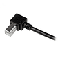 Cable USB-A a USB-B tipo Codo Startech, Largo 2m, Negro - Miniatura 4