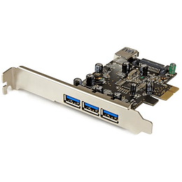 Tarjeta PCI Express de 4 Puertos USB 3.0