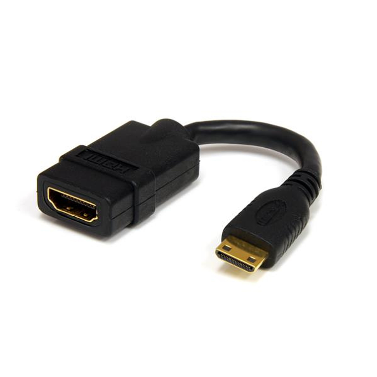 Cable Adaptador HDMI de alta velocidad de 12cm - HDMI a Mini HDMI 1