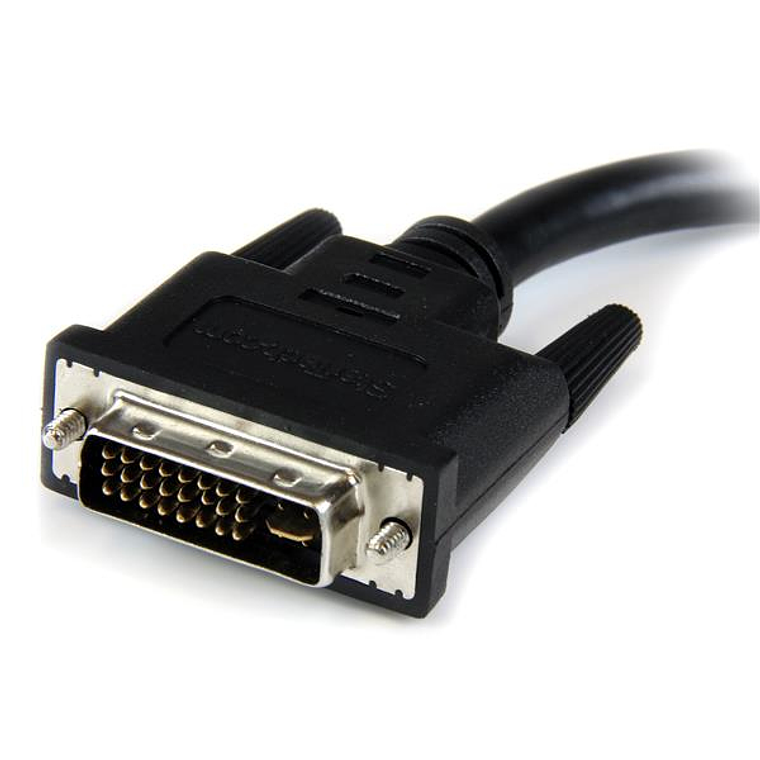 Cable 20cm DVI-I Macho a VGA HD15 Hembra 2