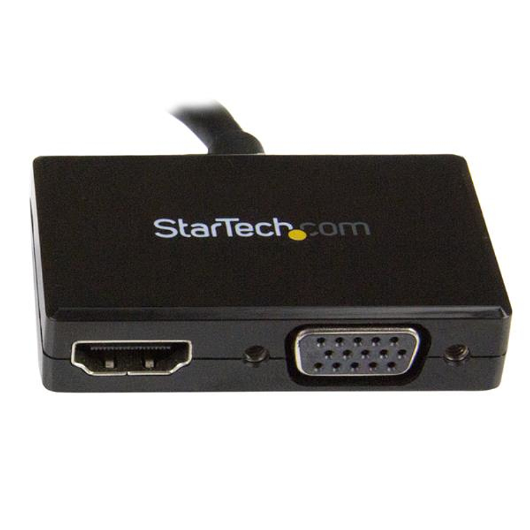Adaptador DP de Audio/Video para Viajes - Convertidor DisplayPort a HDMI o VGA 3