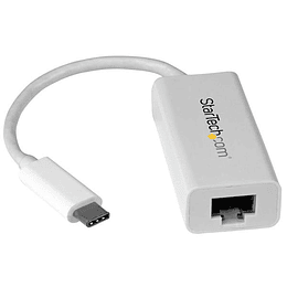 Adaptador Red Gigabit USB-C Blanco