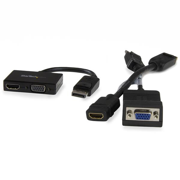 Adaptador DP de Audio/Video para Viajes - Convertidor DisplayPort a HDMI o VGA 4