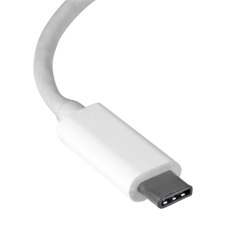 Adaptador Red Gigabit USB-C Blanco 3