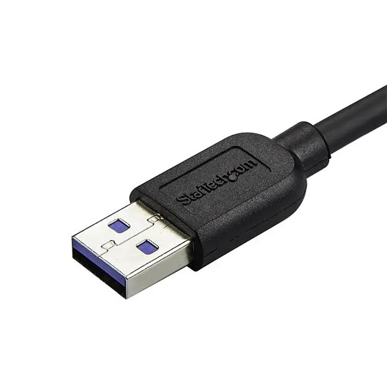 Cable USB-A a Micro-USB B Startech, Largo 0.5mConector tipo Codo, Negro 3