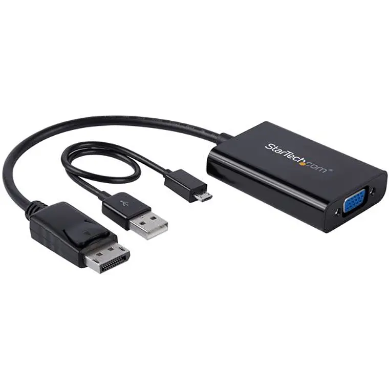 Adaptador de video DisplayPort a VGA con audio 2