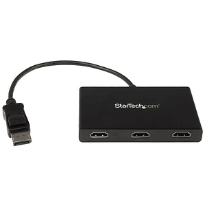 Hub USB DisplayPort x 3 Startech, Negro