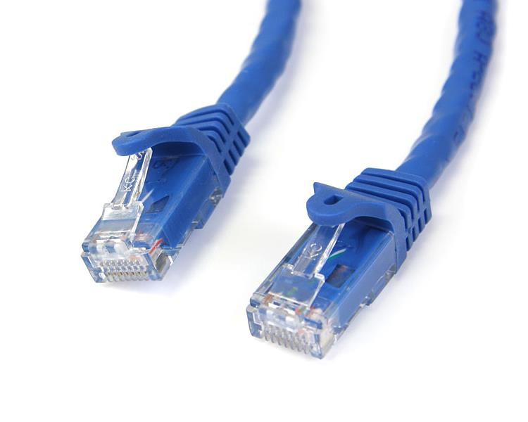 Cable 1m Azul Cat6 Snagless