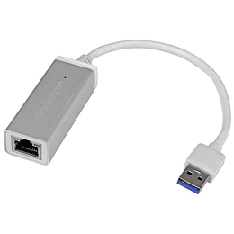 Adaptador Red Gigabit USB 3.0 Plateado