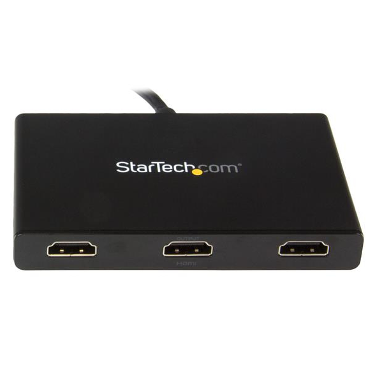 Hub USB DisplayPort x 3 Startech, Negro 3