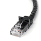 Cable 1m Cat6 Snagless Negro - Miniatura 2