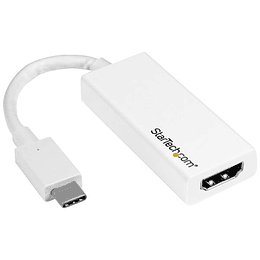 Conversor Adaptador USB-C a HDMI StarTech Blanco