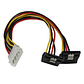 Cable Divisor Molex a 2x SATA - Miniatura 1