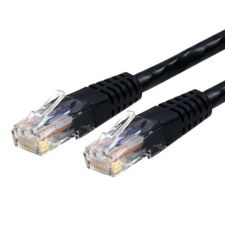 Cable 1 8m de Red at6 UTP RJ45 ETL Negro 1