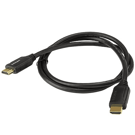 Cable HDMI premium de alta velocidad con Ethernet - 4K 60Hz - 1m