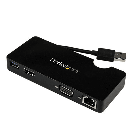 Replicador de Puertos USB 3 HDMI VGA Red