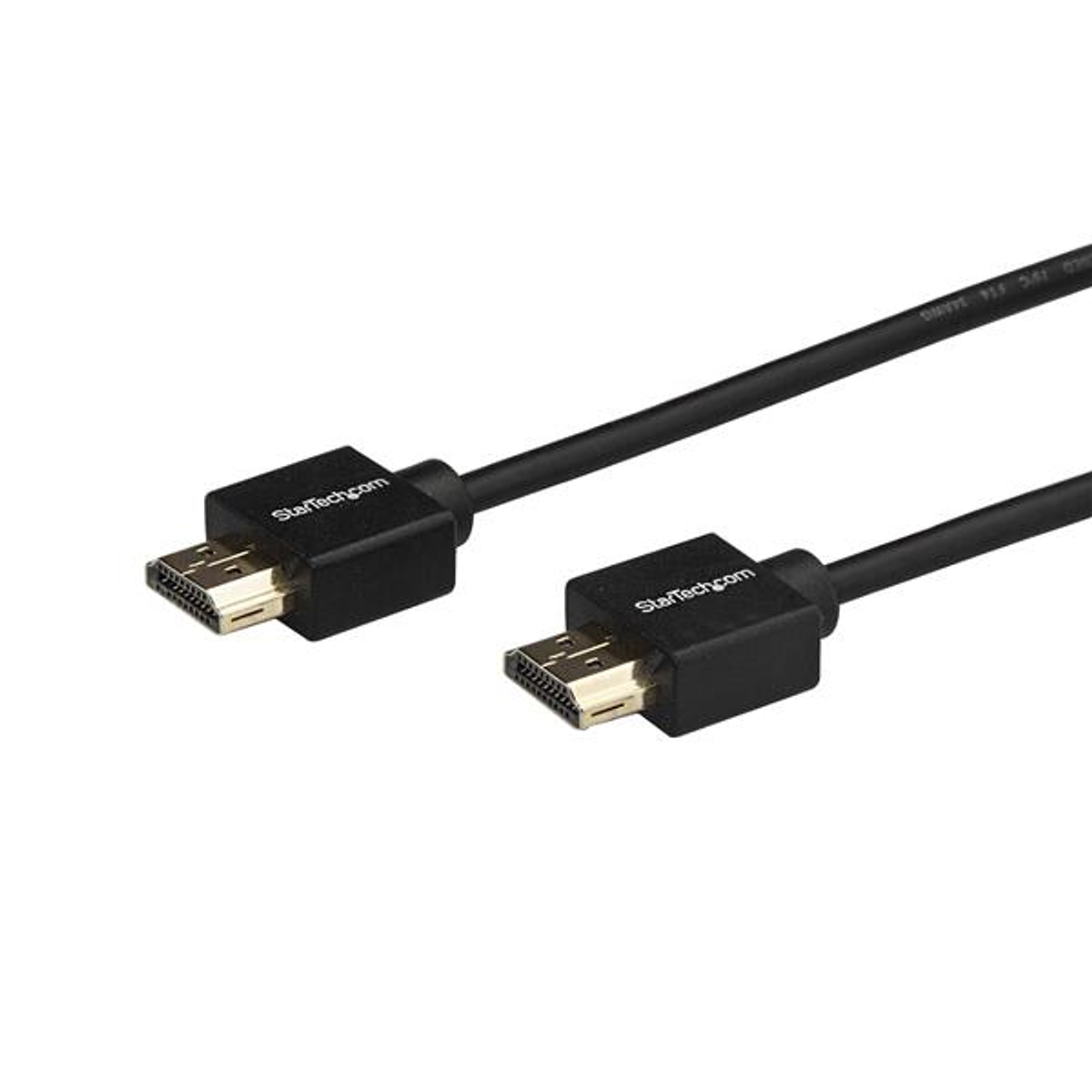 Cable Hdmi Macho A Hdmi Hembra Startech,para Montaje En Panel,largo  91cm,negro