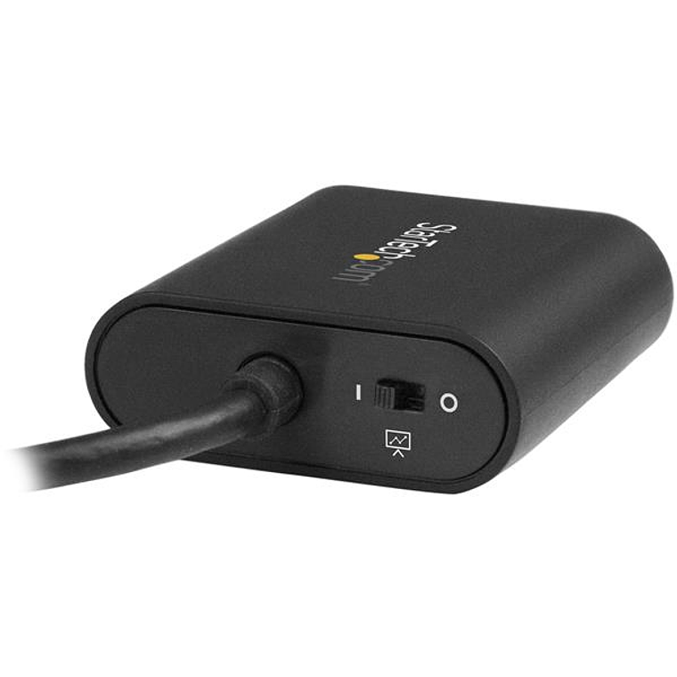 Adaptador USB-C Macho a VGA Hembra Startech, Largo 95cm, Negro 3