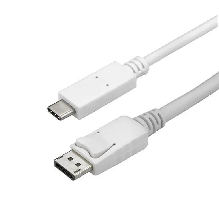 Cable USB-C a DisplayPort Startech, Largo 1m, Blanco 1