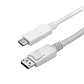 Cable USB-C a DisplayPort Startech, Largo 1m, Blanco - Miniatura 1