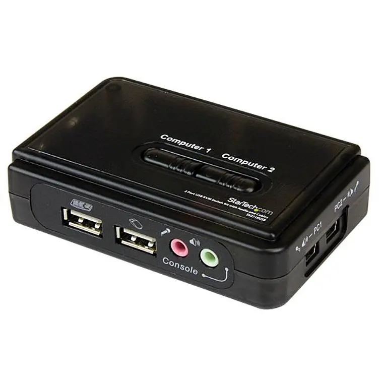 Kit Switch KVM 2 Puertos VGA 1