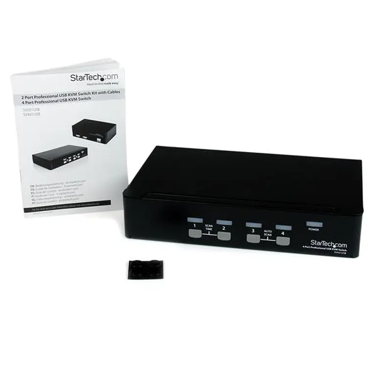 Switch 4 Puertos KVM VGA USB 4