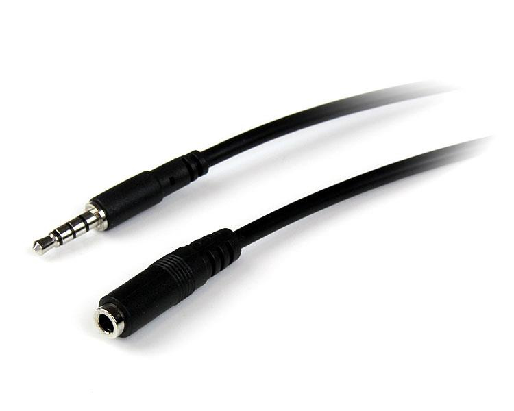 Extensor 2m Jack 3.5mm 4 pin