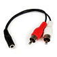 Cable 15cm Mini Jack Hembra a RCA Macho - Miniatura 1