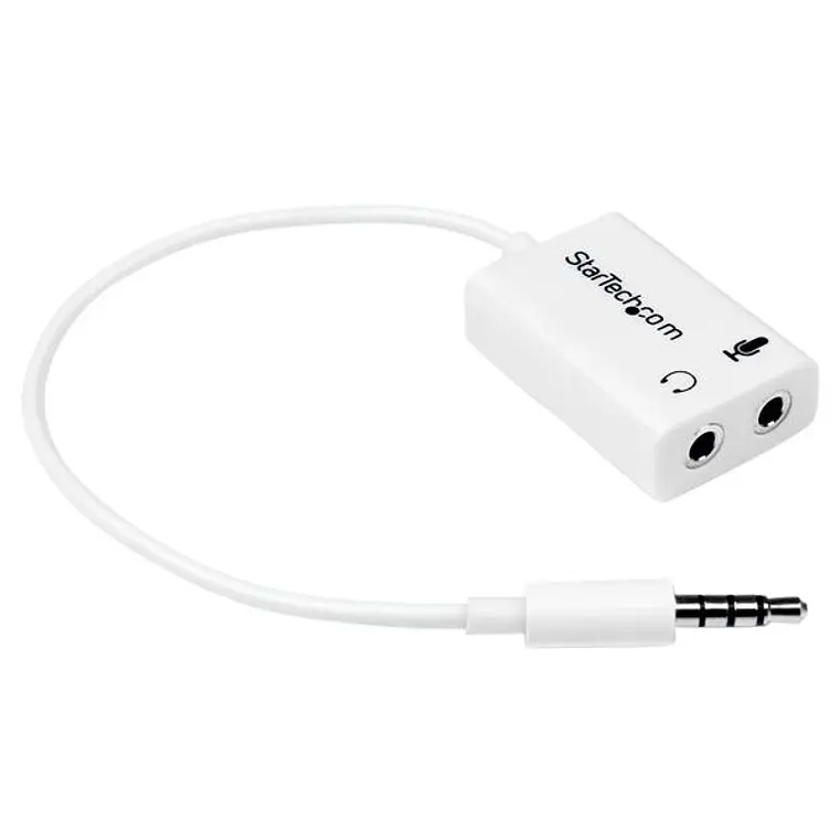Adaptador Mini Jack 4pin a 2x H 3 pin 1