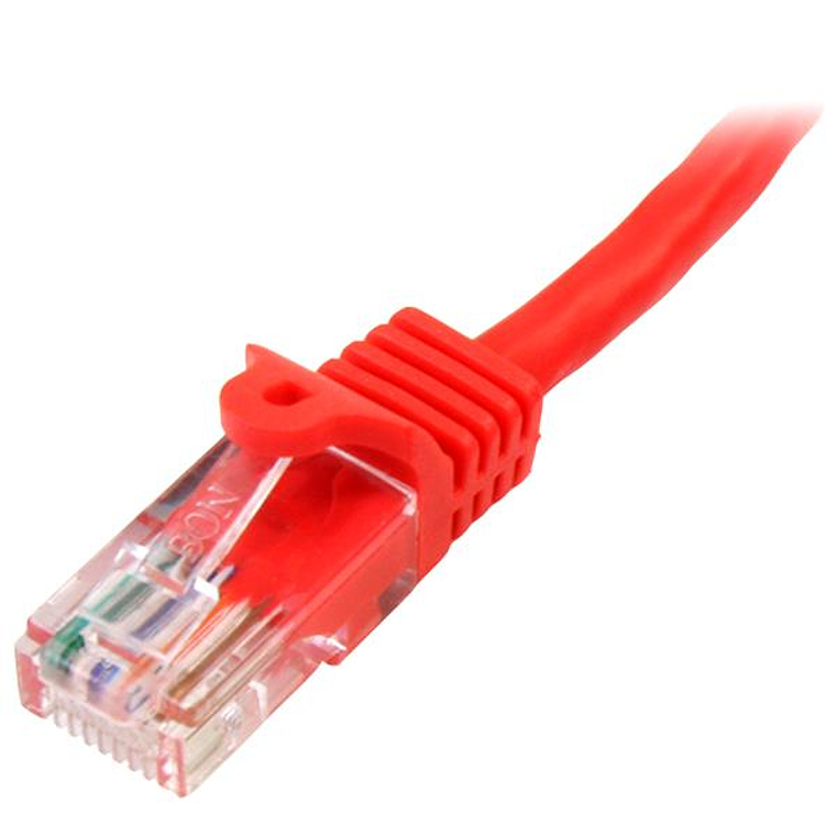 Cable de Red de 0 5m Rojo Cat5e Ethernet 2