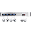 Docking Station 4K Dual con 6 Puertos USB C / USB 3.0