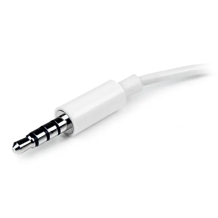 Adaptador Mini Jack 4pin a 2x H 3 pin 4